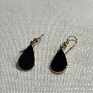 ❤️FINAL❤️Excellent condition vintage Laurel Burch black earrings